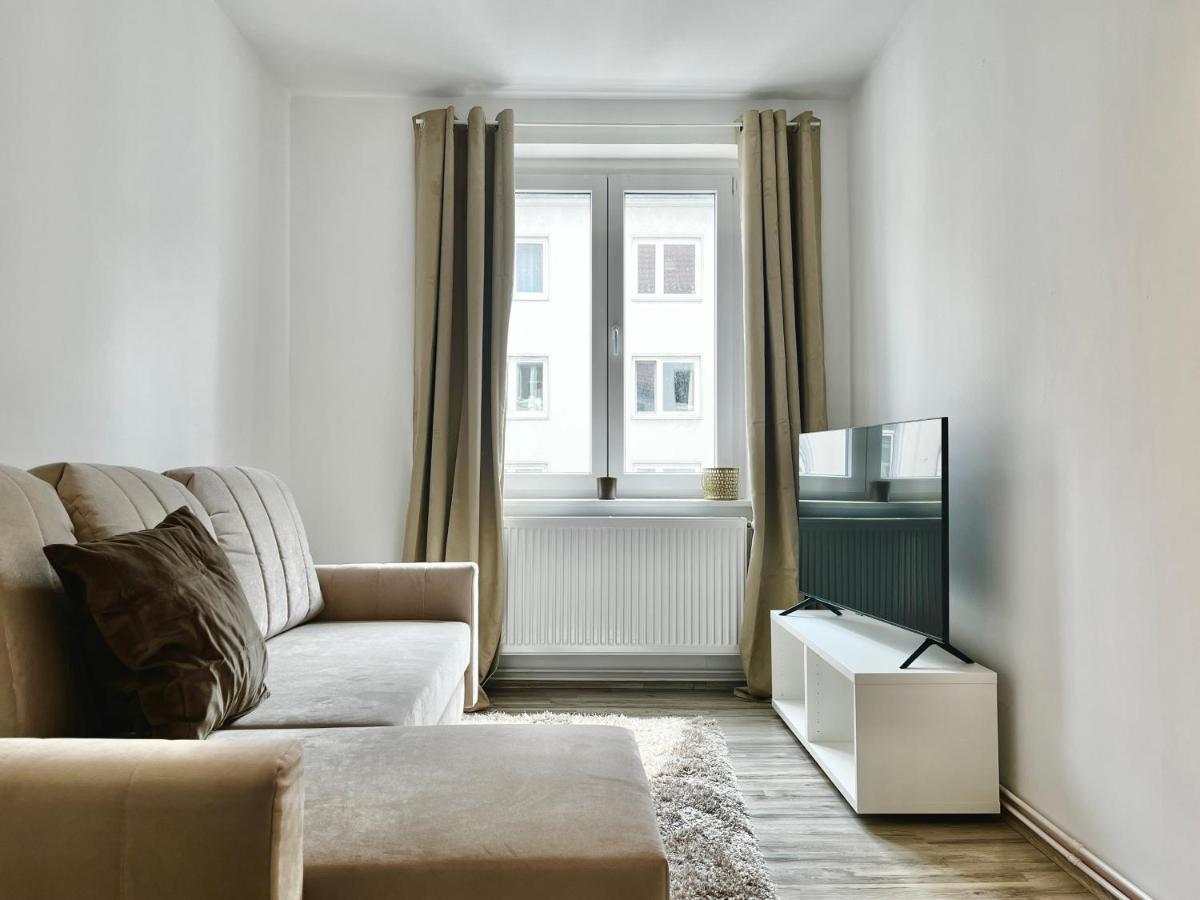 Design Apartment - Kingsize Bett - Kueche - Zentral Hannover Buitenkant foto